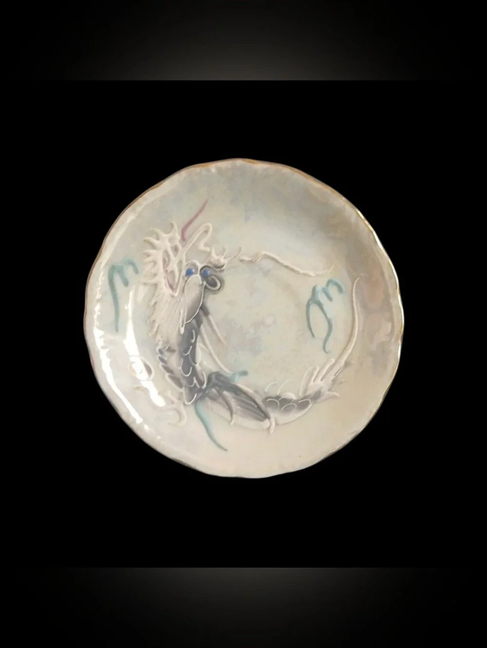 Vintage Japanese Dragonware Saucer